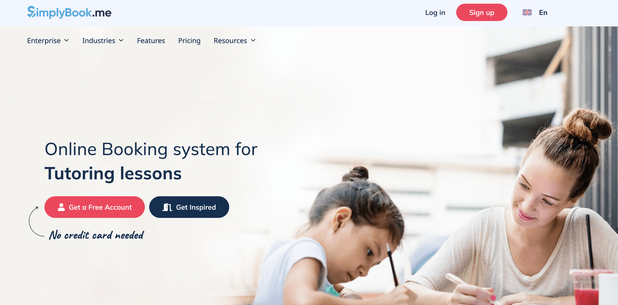 Simplybook.me best private lesson registration software